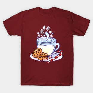 Christmas Milk and Cookies T-Shirt